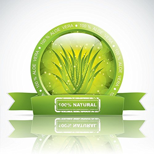 100% Natural Gel de Aloe Vera Puro de Canarias Hidratante Rostro Cuerpo Dispensador 500 ml - DEPILACIÓN - Acondicionador Gel Cabello -Ultra Concentrado Puro Después del Sol