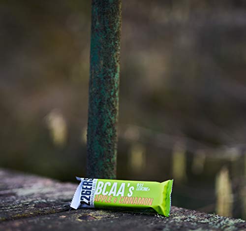 226ERS Endurance Fuel Bar BCAAs, Barrita de Resistencia y Energía Sin Gluten con Vitaminas, Manzana & Canela - 1 barra