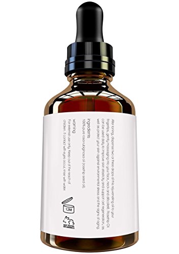 Aceite de Rosa Mosqueta - Vegano, Cruelty-Free, Orgánico, Puro y Prensado en Frío Semilla de Rosa Mosqueta - Para Suavizar e Hidratar Todo el Cuerpo - Mejor para Rostro, Piel Seca y de Acné, 60ml