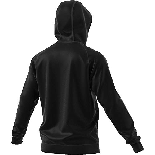 adidas CORE18 Hoody Sudadera con Capucha, Hombre, Negro (Negro/Blanco), L