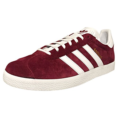 Adidas Gazelle, Zapatillas para Hombre, Rojo (Collegiate Burgundy/Footwear White/Footwear White 0), 42 EU