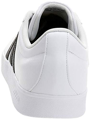 Adidas VL Court 2.0, Zapatillas para Hombre, Blanco (Footwear White/Core Black/Core Black 0), 43 1/3 EU