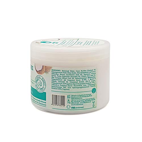 Afro Love crema de peinado para rizos con Aceite de Coco, Karité & Sábila 450g