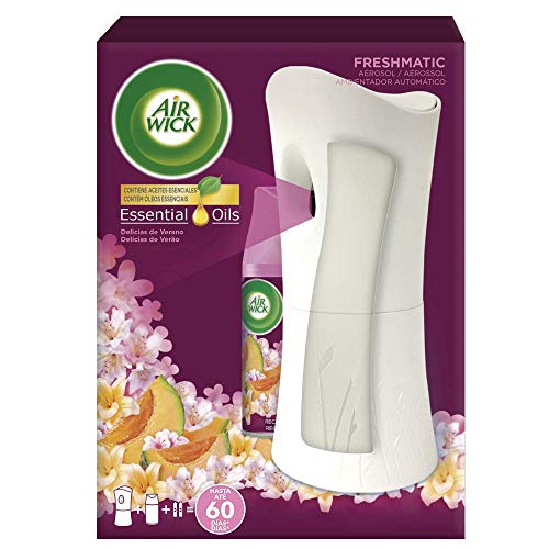 Air Wick Ambientador Freshmatic Completo Delicias de Verano Aparato