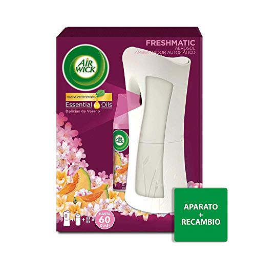 Air Wick Ambientador Freshmatic Completo Delicias de Verano Aparato