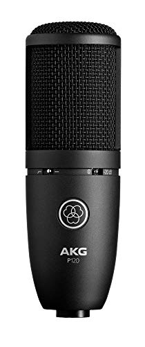 AKG - P120 Perception Micrófono Cardioide Vocal, Negro