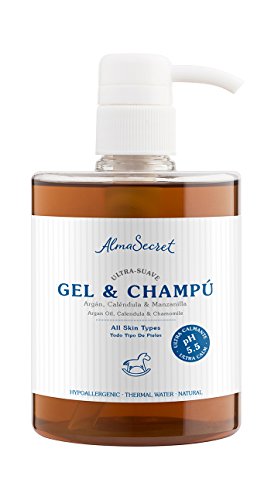 Alma Secret Gel-Champú suave con Argán, Caléndula & Manzanilla - 500 ml