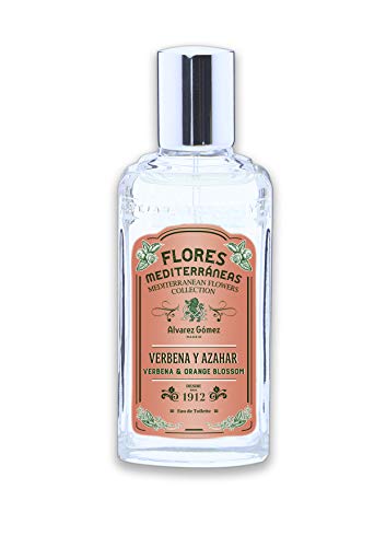 Álvarez Gómez - Flores Mediterráneas Verbena y Azahar, Agua de Colonia - Frasco de 150 ml