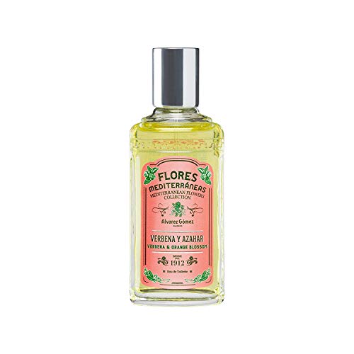 Álvarez Gómez - Flores Mediterráneas Verbena y Azahar, Agua de Colonia - Frasco de 150 ml