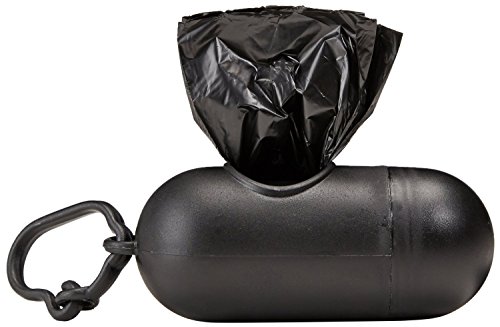 AmazonBasics - Bolsas para excrementos de perro con dispensador y clip para correa (600 bolsas)