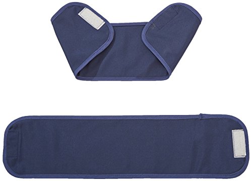 AmazonBasics - Cortinas opacas con aislamiento térmico y alzapaños, 1 unidad, 135 x 244 cm, Azul marino