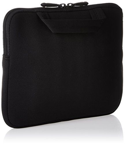 AmazonBasics Sacoche en néoprène avec poignée pour Netbook de 7 à  10 pouces Noir