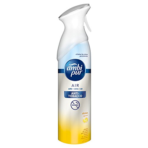 Ambi Pur Antitabaco Eliminador de Olores para Tejidos en Spray - 300 ml