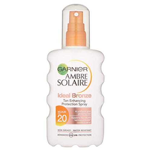 Ambre Solaire, crema bronceadora en spray, SPF20