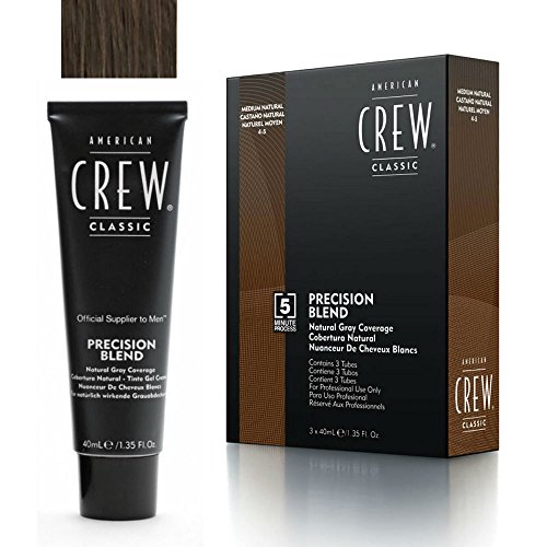 American Crew Ac Precision Blend Medium Natural (4-5) 3X40Ml 120 ml