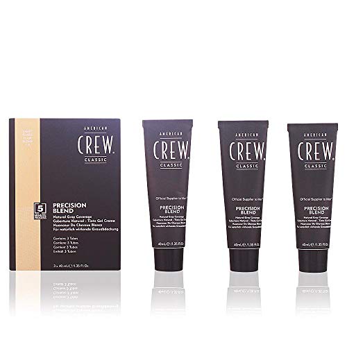 American Crew Classic Precision Blend Tinte Gel Crema (Claro) - 3 Unidades x 40 ml.