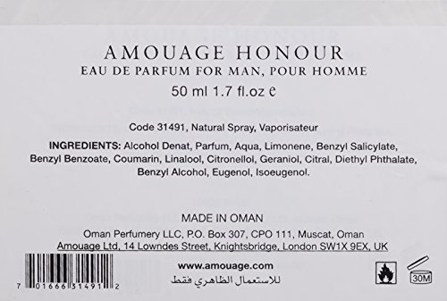 Amouage Honor Hombre Eau De Parfum 50ml 1er Pack (1 x 1 ml)