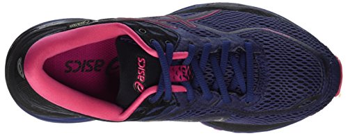 Asics Gel-Cumulus 19 G-TX, Zapatillas de Running para Mujer, Morado (Indigo Blue/Black/Cosmo Pink 4990), 37.5 EU