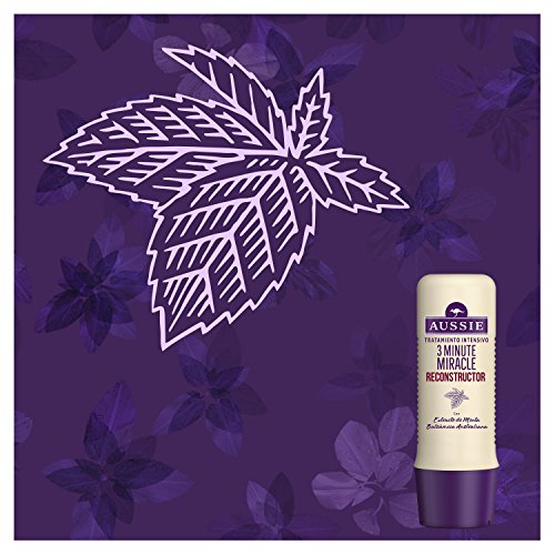 Aussie 3 Minute Miracle Reconstructor Tratamiento Intensivo, su Fórmula Reparadora Intensiva Suaviza y Revitaliza - 250 ml