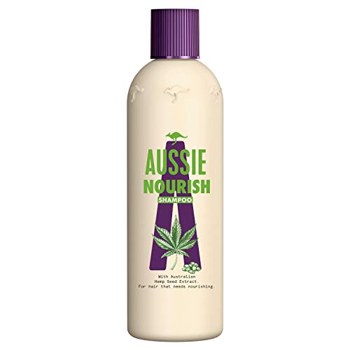 Aussie Nourish Champú 300 ml, Champú Nutrición, Para Pelo Que Necesita Nutrición