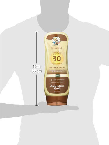 Australian Gold - protección solar con SPF 30 Bronceado 237 ml