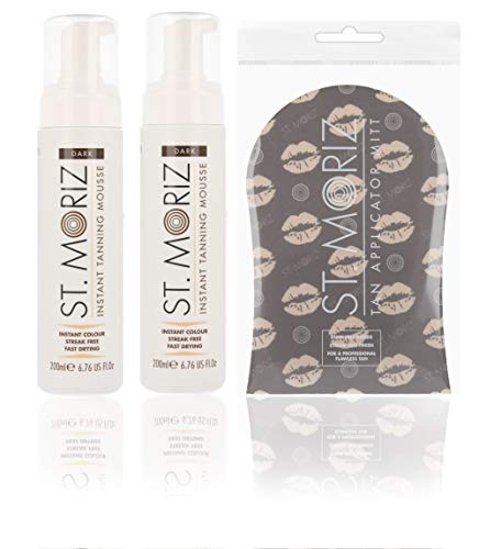 Autobronceador instantáneo St Moriz Mousse, 2 frascos de 200 ml