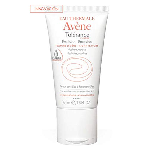 Avene Tolerance Extreme Emulsión Ligera Piel Hipersensible y Alérgica, 50ml+REGALO Agua Termal, 50ml