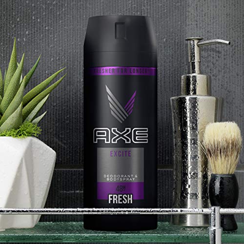 Axe - Excite - Desodorante Bodyspray para hombre, 48 horas de protección - 150 ml