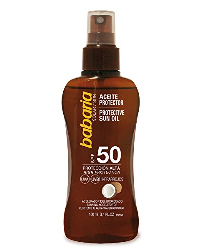 Babaria Aceite Protector Solar Coco SPF50-100 ml