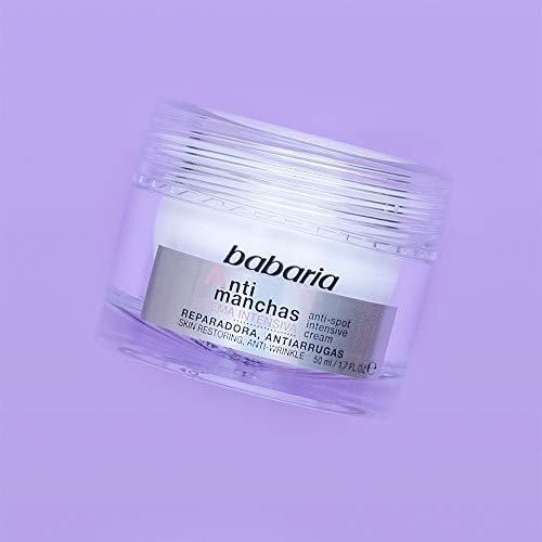 Babaria Crema Intensiva Antimanchas Noche Dobre Efecto Reparadora y Antiarrugas 50 ml