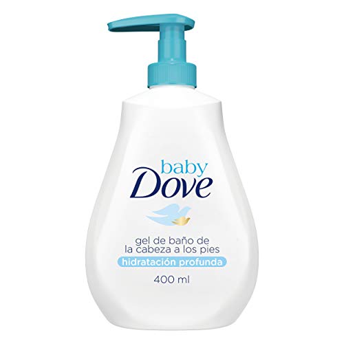 Baby Dove Gel De Baño Hidratación Profunda - Pack de 6 x 400 ml (Total: 2400 ml)