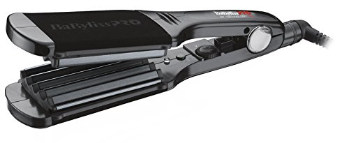 BaByliss PRO - Plancha onduladora, Frisé, 60 mm