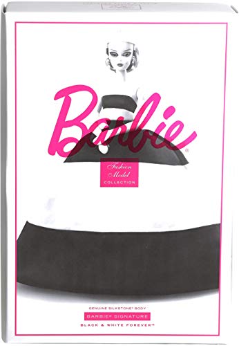 Barbie Collector Muñeca rubia Black and White Forever (Mattel FXF25)