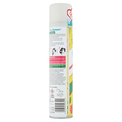 Batiste Coconut & Exotic Tropical - Champú seco, cabello fresco para todos los tipos de cabello, paquete de 3 unidades de 200 ml