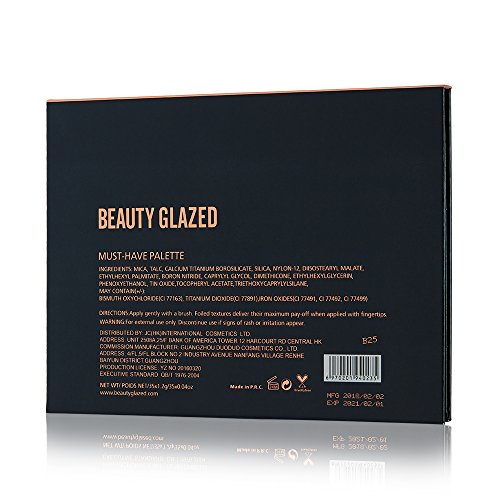 Beauty Glazed Paleta De Sombras De Ojos Profesionales - Paleta Maquillaje - Altamente Pigmentados 35 Colores Brillantes y Mate