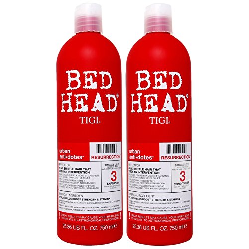 Bed Head by TIGI Champú y Acondicionador Rehabilitación 750 ml (Pack de 2)