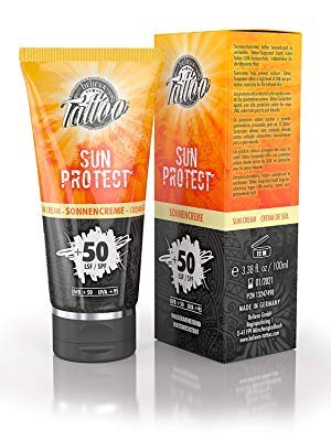 Believa Tattoo crema bronceadora - Protector solar factor 50+ (UVB +50 - UVA +95) 100ml