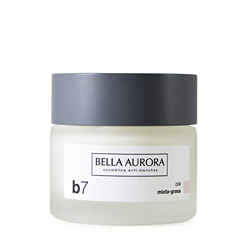 Bella Aurora B7 Crema Facial Anti-manchas Cara | Hidratante Facial | Despigmentante | Anti-Edad para Piel Mixta o Grasa SPF 20, 50 ml