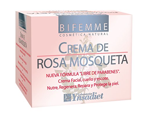 Bifemme Crema de aceite rosa mosqueta sin parabienes - 50 ml