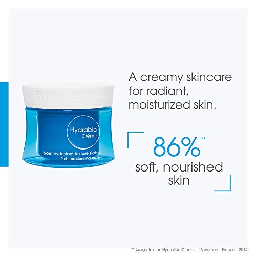 Bioderma Hydrabio crema de lavado y limpieza facial 50 ml - Cremas de lavado y limpieza facial (Piel seca, Piel sensible, Very dry skin, Hidratante, Nutritiva, Suavizante, 50 ml, 1 pieza(s))