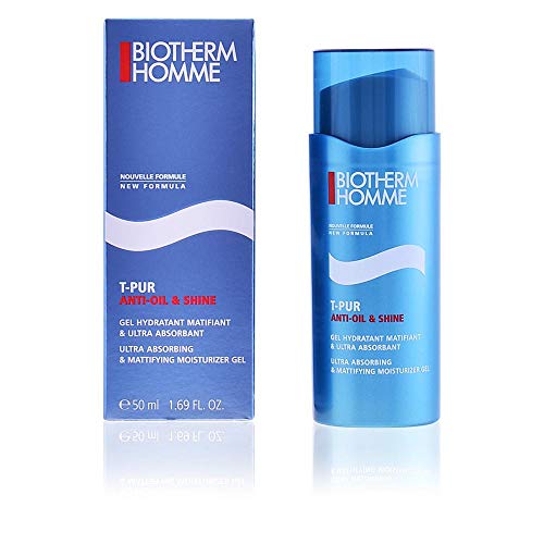 Biotherm Homme T Pur Anti Oil & Shine Gel Hydratant Matifiant Tratamiento Facial - 50 ml