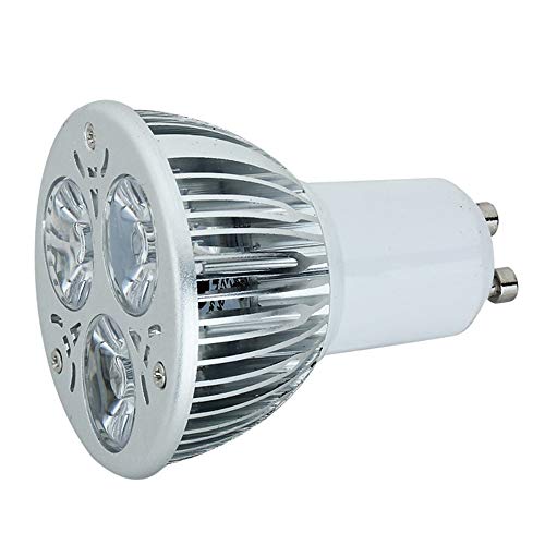 Bombillas de luz moradas, 3 W E27/GU10/MR16 UV ultravioleta morada lámpara de luz LED 85-265 V/12 V, Morado, GU10, 3.0W 265.0V