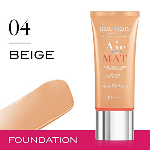 Bourjois Air Mat Fdt Base de Maquillaje Tono 04 Beige - 30 ml