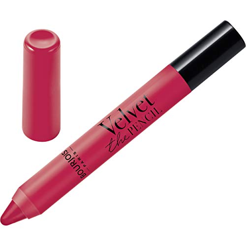 Bourjois Velvet The Pencil - Pintalabios Tono 13 Framboise Griffée, 3g