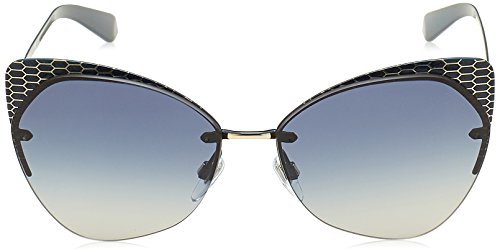 Bulgari 0Bv6096 20204L 58 Gafas de sol, Azul (Blute/Grey Blue), Unisex-Adulto