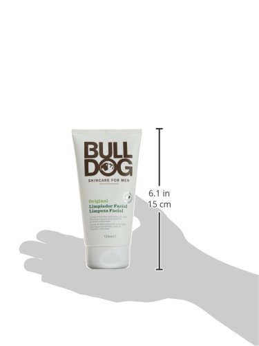 Bulldog Cuidado Facial para Hombres - Gel Limpiador Facial , Fórmula Original , Cuidado Masculino , 150 ml