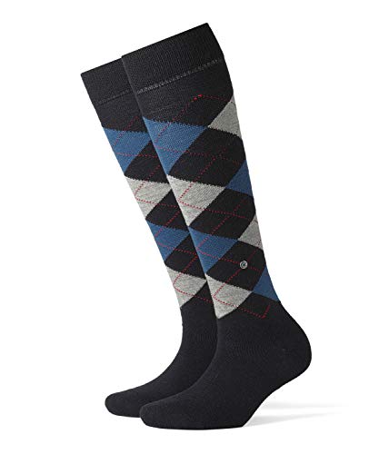 Burlington Mujer Marylebone Calcetines altos Not Applicable, Azul (Dark Navy 6375), 4/7/2019 (Talla del fabricante: 36-41)