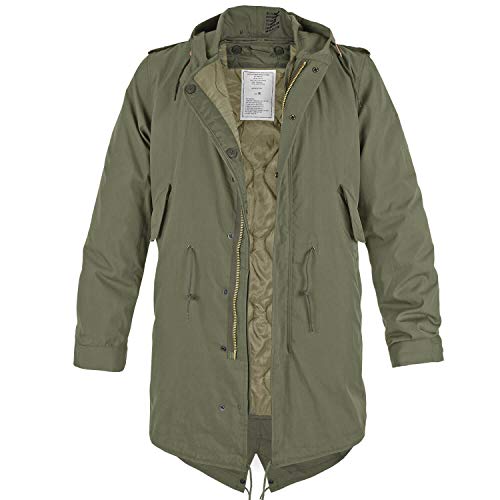 BW-ONLINE-SHOP US M51 - Parka con Forro Verde Oliva XXXL