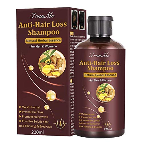 Cabello Champú,Anti Caída del Cabello,Champu Crecimiento Cabello,Hair Loss Shampoo,Promover la Crecimiento del Pelo,Prevención de la pérdida del cabello Tratamiento de la pérdida del cabello(220 ml)