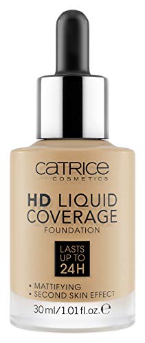 Catrice Hd Liquid Coverage Foundation Lasts Up To 24H #046-Camel Bei 200 g